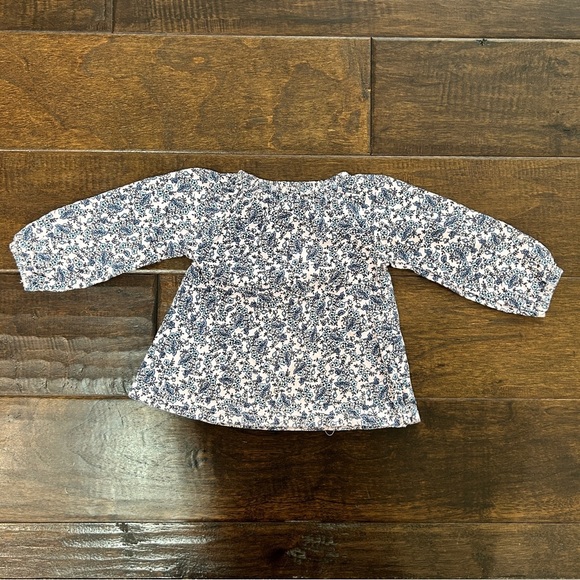 Small flower pattern tunic | 6-9 months - Picture 3 of 5